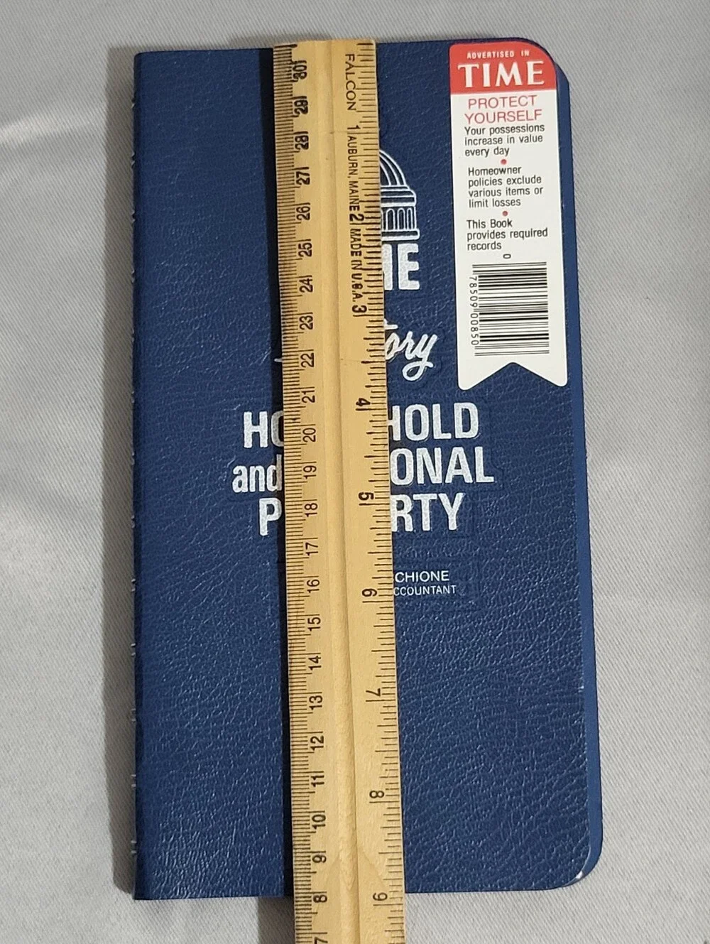 Vintage Dome Inventory of Household and Personal Property Logbook NEW Mint